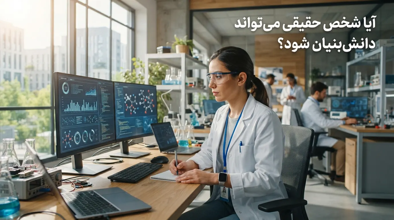 آیا شخص حقیقی می‌تواند دانش‌بنیان شود؟