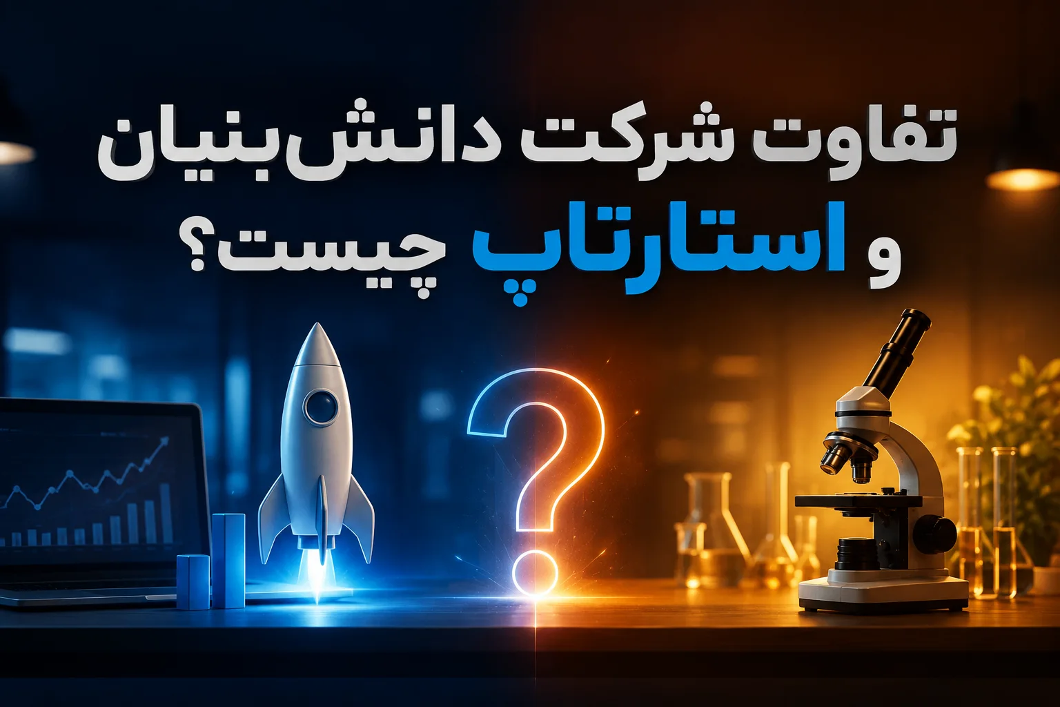 تفاوت شرکت دانش‌بنیان و استارتاپ
